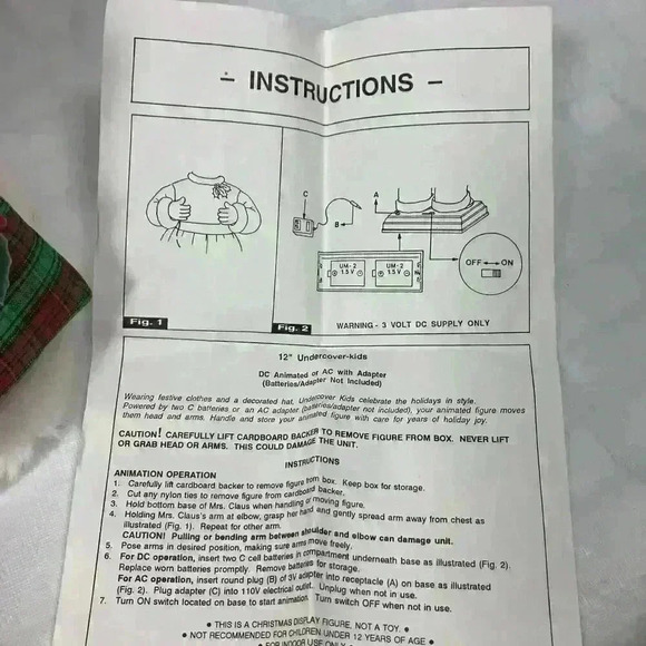 Santa's Best Animated Under Cover Kids 13.5”Brittany Doll Vintage 1994 Works - Picture 4 of 9